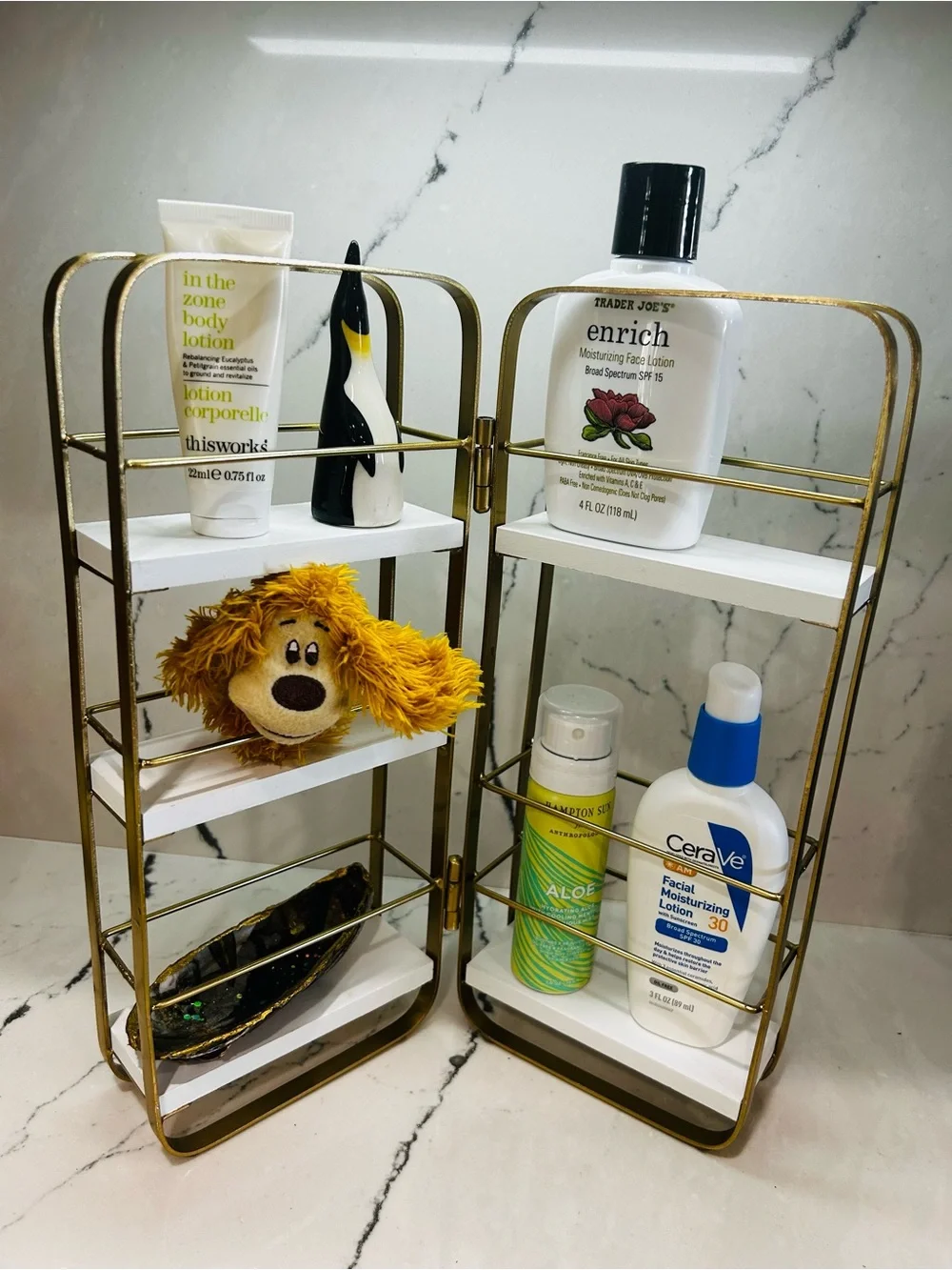 Foldable Shelf Countertop Organizer